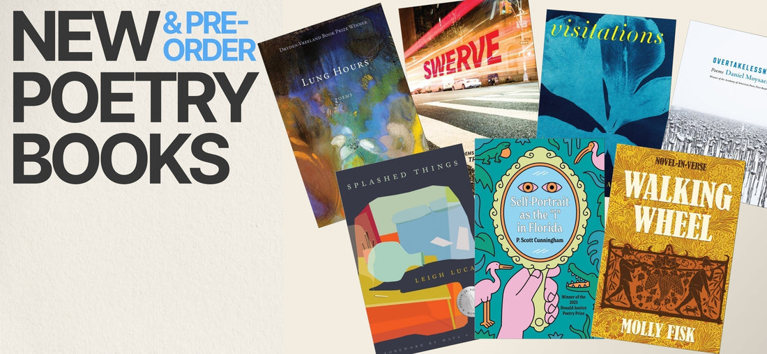 New books April 7th, 2026: Julia Alvarez, Daniel Moysaenko, Leigh Lucas and P Scott Cunningham each make an indelible debut - The Poetry Shop