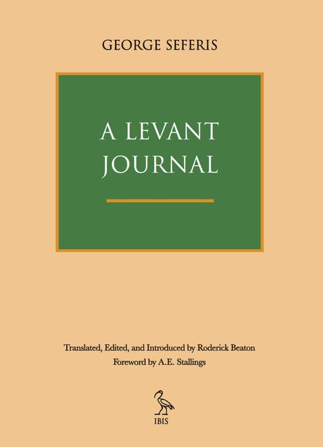 A Levant Journal - GetBooks_book - The Poetry Shop LLC