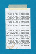 A Litter of Lists - GetBooks_book - The Poetry Shop LLC