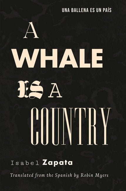 A Whale Is a Country - GetBooks_book - The Poetry Shop LLC