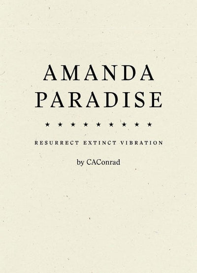 Amanda Paradise - The Poetry Shop