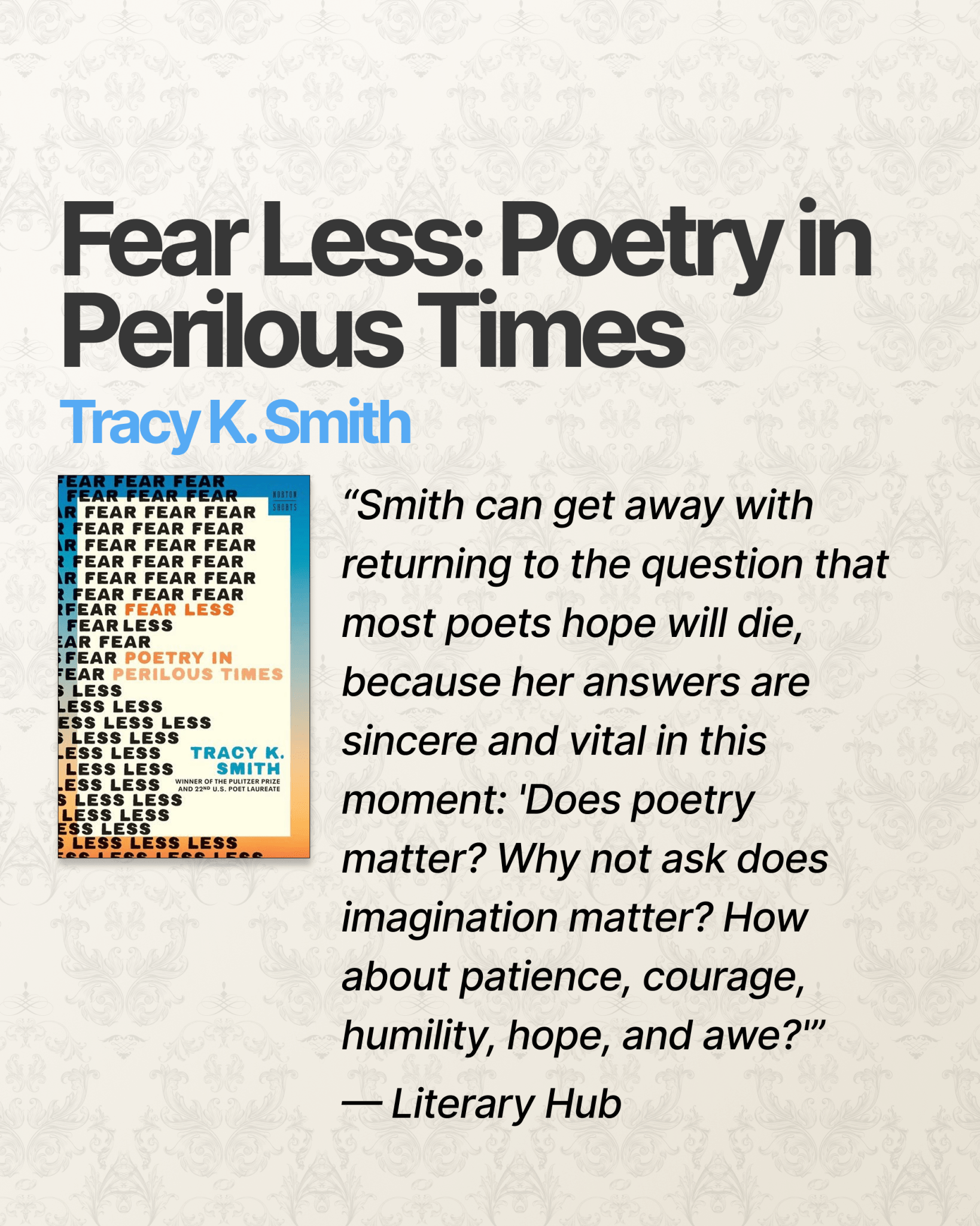 An Essential Poetry Writing Bundle: Mary Oliver, Tracy K. Smith, Dorianne Laux - The Poetry Shop