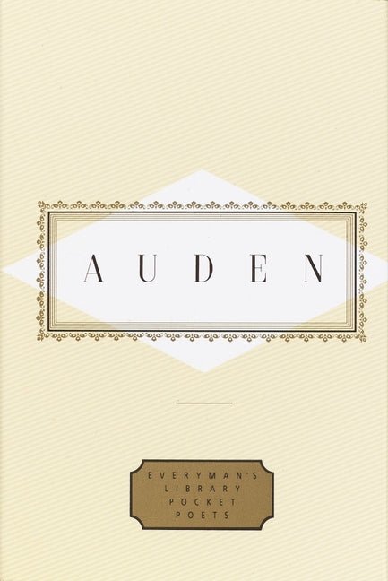 Auden: Poems: Edited by Edward Mendelson - The Poetry Shop