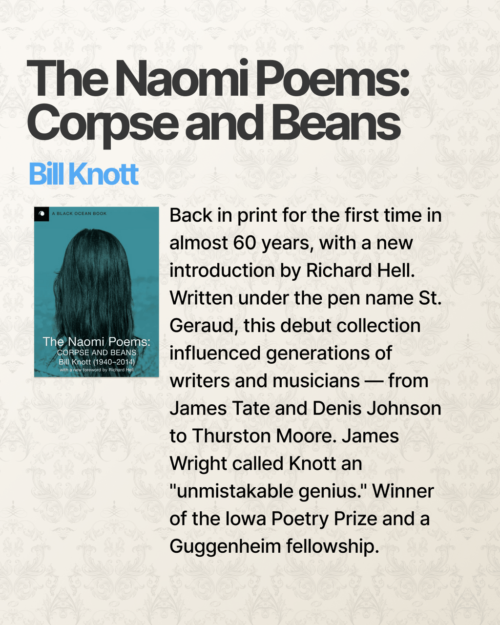 Black Ocean's 20th Anniversary Bundle - The Poetry Shop LLC