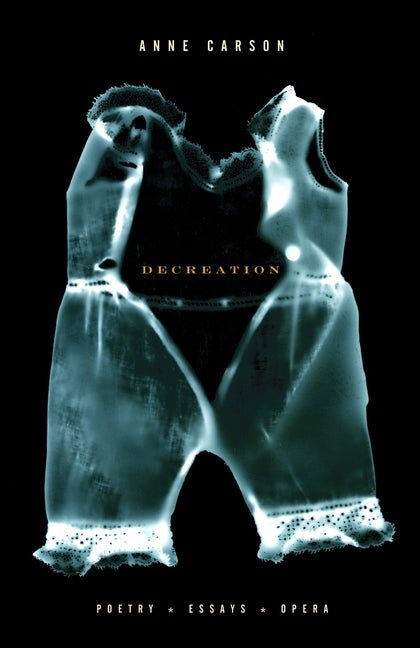 Decreation: Poetry, Essays, Opera - The Poetry Shop