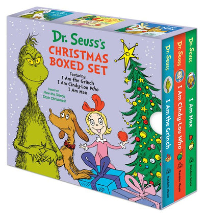 Dr. Seuss's Christmas 3 - Book Boxed Set: I Am the Grinch, I Am Cindy - Lou Who; I Am Max: Based on How the Grinch Stole Christmas - The Poetry Shop