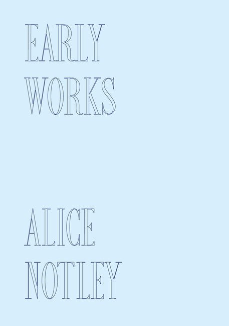 Early Works - The Poetry Shop
