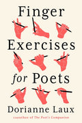 The book cover graphic of a book called Finger Exercises for Poets by Dorianne Laux - The Poetry Shop