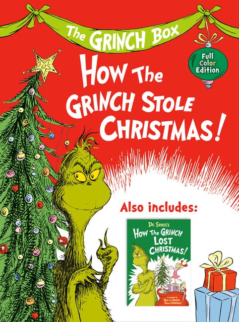 Grinch Two - Book Boxed Set: Dr. Seuss's How the Grinch Stole Christmas! Full - Color Edition and How the Grinch Lost Christmas! - The Poetry Shop