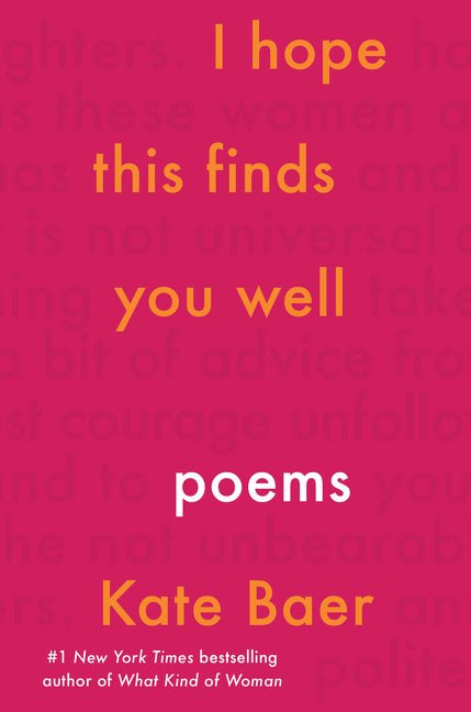 I Hope This Finds You Well: Poems - The Poetry Shop