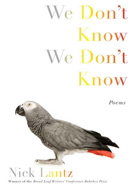 We Don't Know We Don't Know: Poems