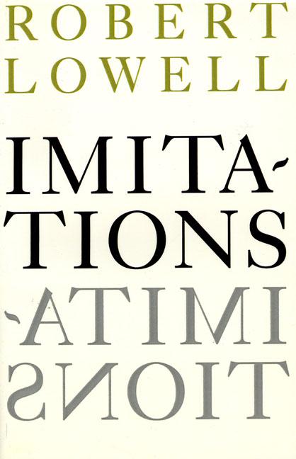 Imitations - The Poetry Shop