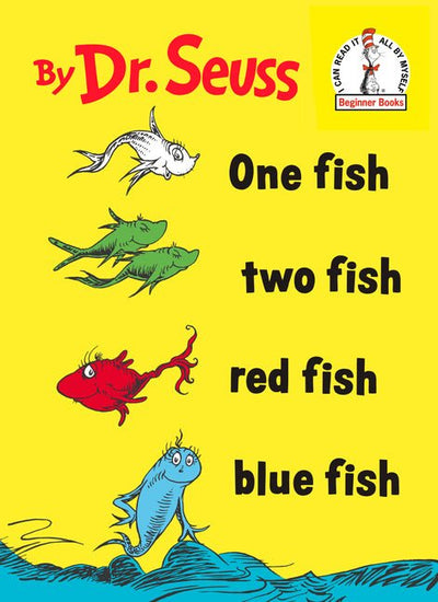 One Fish Two Fish Red Fish Blue Fish - The Poetry Shop