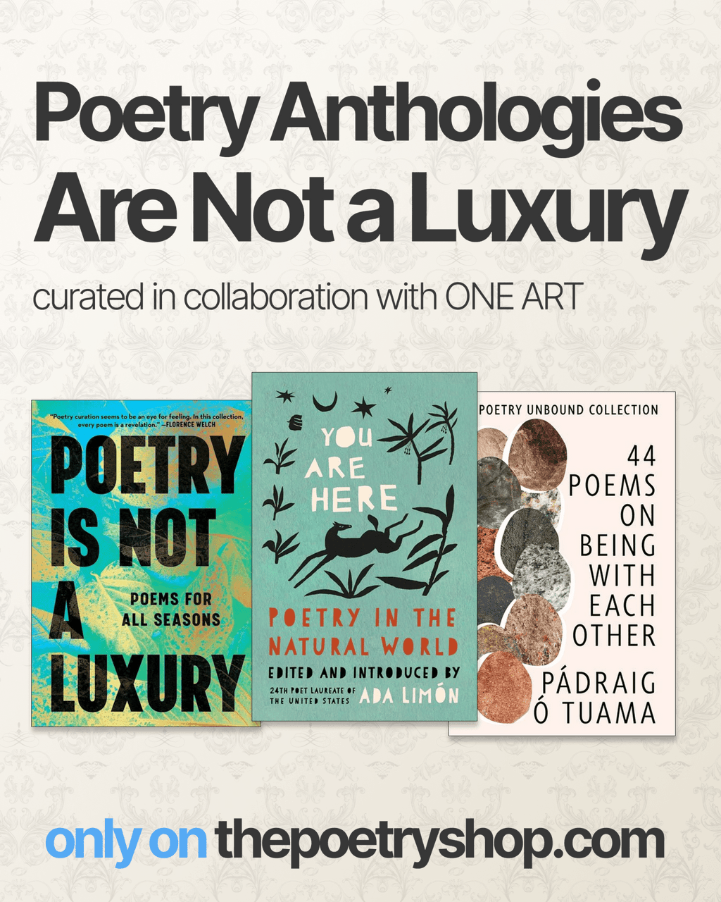 Poetry Anthologies Are Not a Luxury - Books - The Poetry Shop
