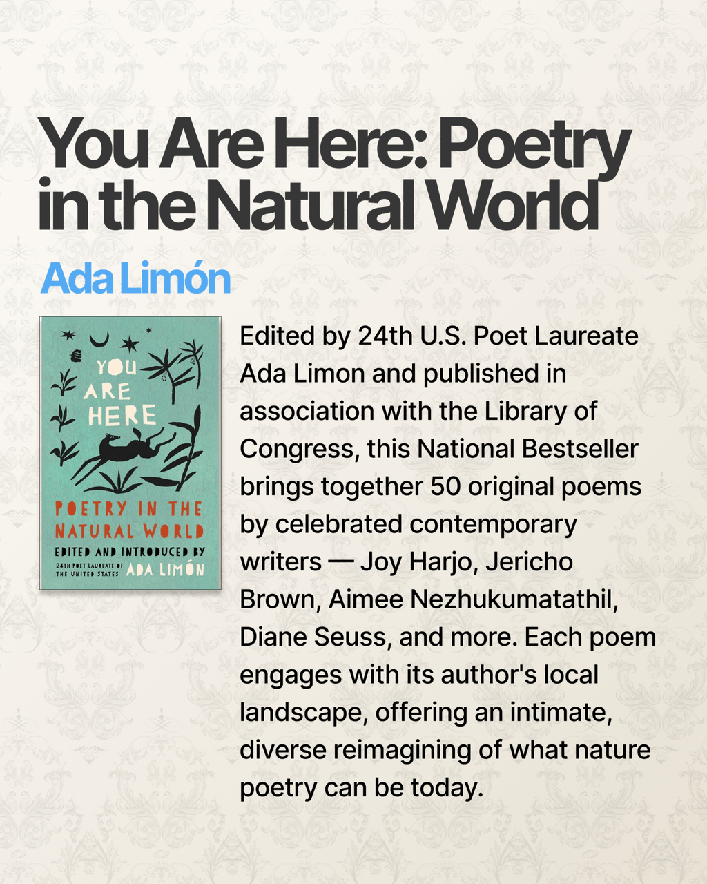 Poetry Anthologies Are Not a Luxury - Books - The Poetry Shop