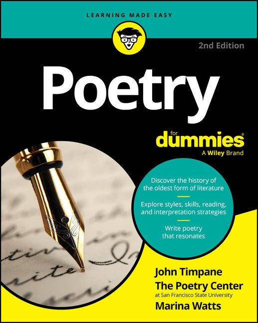 Poetry for Dummies - GetBooks_book - The Poetry Shop LLC