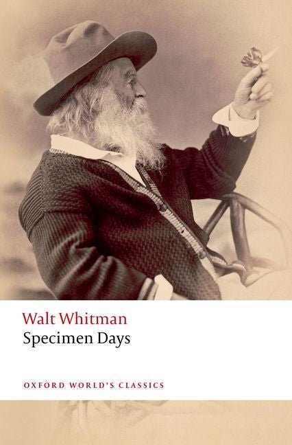 Specimen Days - The Poetry Shop