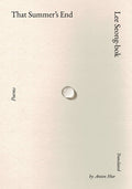 That Summer's End: Poems - GetBooks_book - The Poetry Shop LLC
