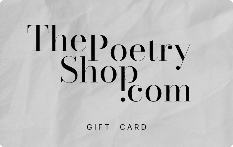 The Poetry Shop Gift Card - The Poetry Shop