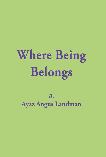 Where Being Belongs - The Poetry Shop